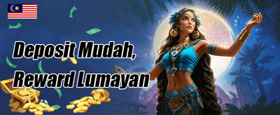 Bonus Selamat Datang 100% Percuma banner